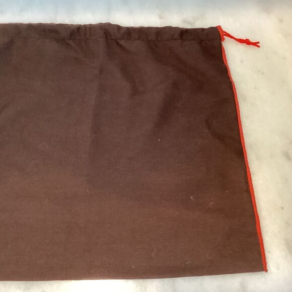 Coach Brown Velvet Drawstring Dust Bag - Picture 6 of 6